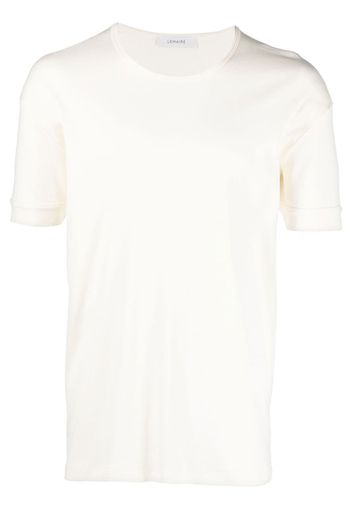 Lemaire crewneck cotton T-shirt - Nude