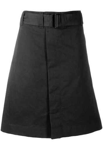 Lemaire belted A-line skirt - Schwarz