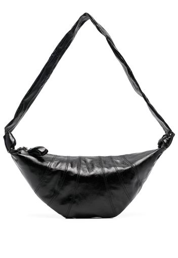 Lemaire medium Croissant shoulder bag - Schwarz