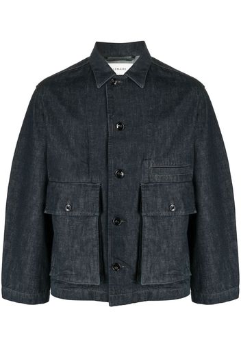 Lemaire denim shirt jacket - Blau