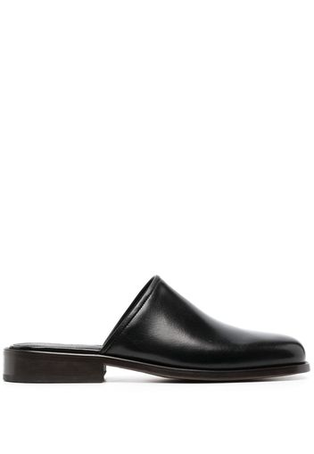 Lemaire round-toe slip-on mules - Schwarz