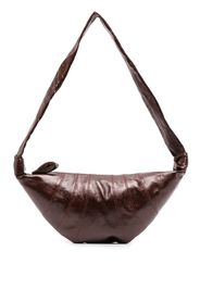 Lemaire medium Croissant shoulder bag - Braun