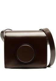 Lemaire Camera boxy crossbody bag - Braun