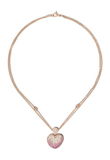 LEO PIZZO 18kt Rotgoldhalskette - Rosa