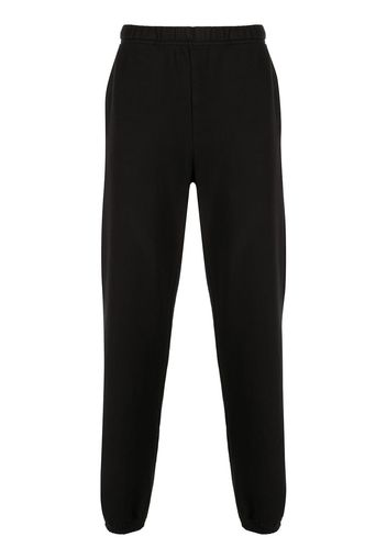 Les Tien straight-leg cotton sweatpants - Schwarz