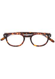 Lesca '711' Brille in Schildpattoptik - Braun
