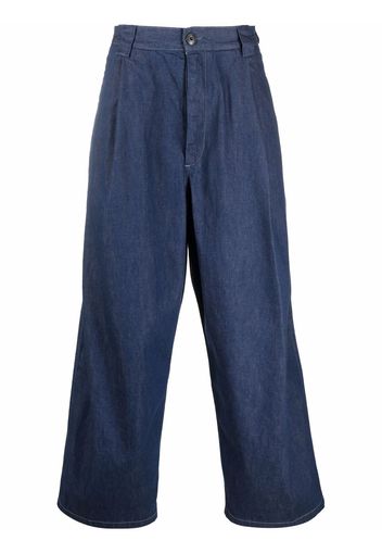 Levi's: Made & Crafted Denim Family wide-leg jeans - Blau