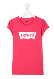 Levi's Kids TEEN T-Shirt mit Logo-Print - Rosa