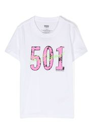 Levi's Kids graphic-print short-sleeve T-shirt - Weiß