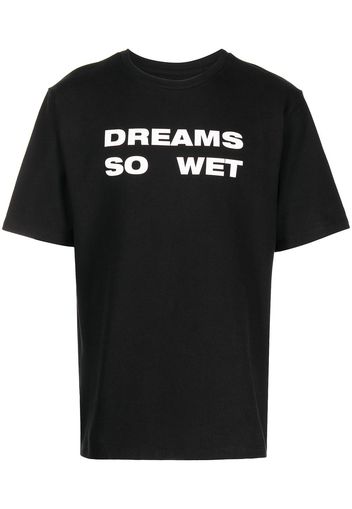 Liberal Youth Ministry T-Shirt mit "Dreams So Wet"-Print - Schwarz