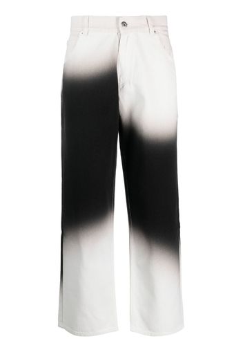 Liberal Youth Ministry ombré-effect straight-leg trousers - Nude