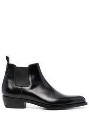 Lidfort pointed-toe leather Chelsea boots - Schwarz
