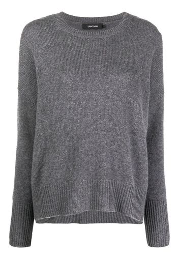 Lisa Yang ribbed-knit cashmere jumper - Grau