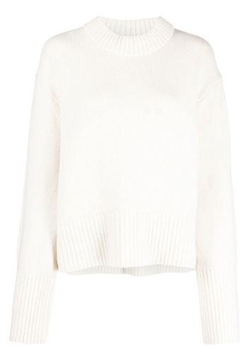 Lisa Yang crew-neck cashmere jumper - Nude