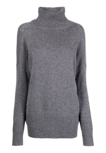 Lisa Yang high neck cashmere jumper - Grau