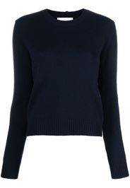 Lisa Yang ribbed-knit cashmere jumper - Blau