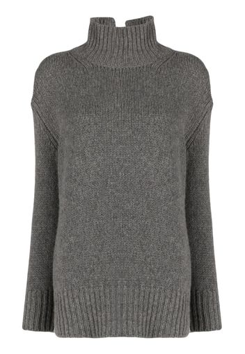 Liska high-neck cashmere jumper - Grau