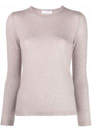 Liska knitted merino-cashmere jumper - Nude