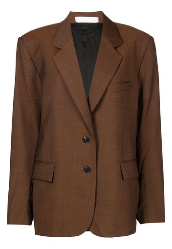 Litkovskaya colour-block oversized blazer - Braun