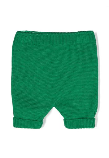 Little Bear knitted cotton bloomers - Grün