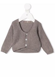 Little Bear Klassischer Cardigan - Nude