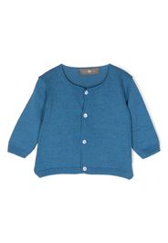 Little Bear long sleeve knit cardigan - Blau