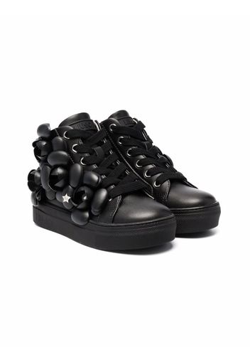 LIU JO Alicia 133 3D floral detail sneakers - Schwarz