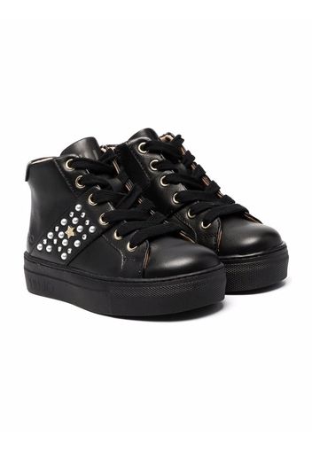 LIU JO Alicia leather sneakers - Schwarz