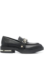 LIU JO Gabrielle chain-link loafers - Schwarz