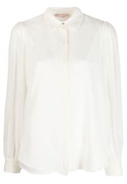LIU JO concealed front-fastening shirt - Weiß