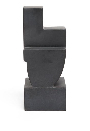 L'Objet Cubisme ceramic bookend - Schwarz