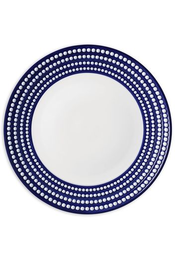 L'Objet Perlée soup plate (23cm) - Blau