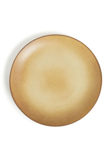 L'Objet Terra charger plate - Leather