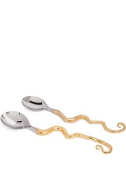 L'Objet 'Twisted Horn' Servier-Set - Gold