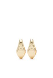 LOEV 14kt recycled yellow gold Curve earrings