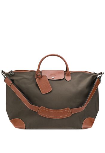 Longchamp Große 'Bedford Travel' Reisetasche - Grün