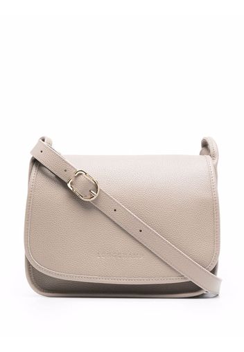 Longchamp Foulonné Milano Schultertasche - Grau