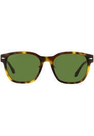 Longines Sonnenbrille mit eckigem Gestell - Braun