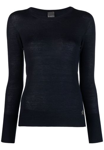 Lorena Antoniazzi slim-fit cashmere jumper - Blau