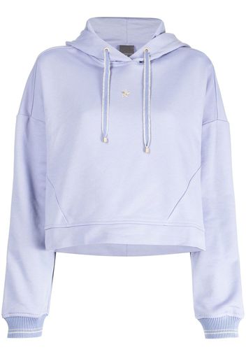 Lorena Antoniazzi Bestickter Hoodie - Blau