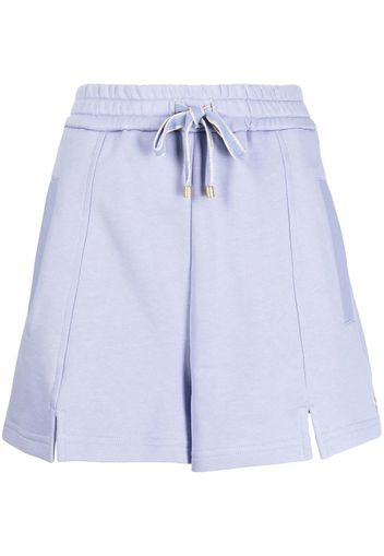 Lorena Antoniazzi Shorts mit Logo-Stickerei - Blau