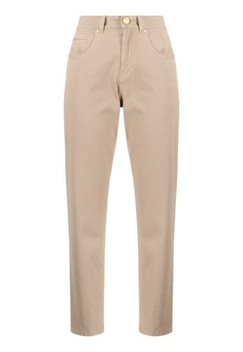 Lorena Antoniazzi mid-rise straight-leg jeans - Braun