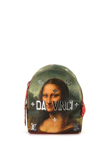 Louis Vuitton 2017 pre-owned Jeff Koons Mona Lisa backpack - Grün