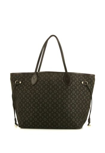 Louis Vuitton 2012 pre-owned medium monogram jacquard Nevefull tote - Braun