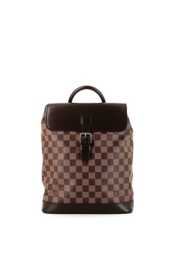 Louis Vuitton pre-owned Damier Ebène Soho backpack - Braun