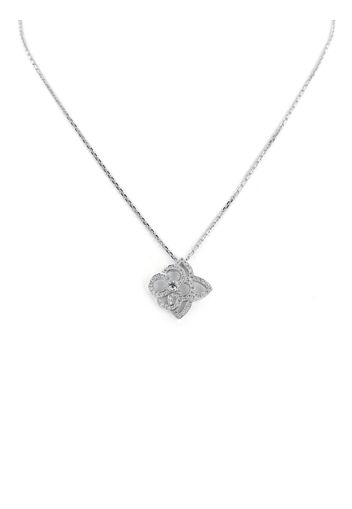 Louis Vuitton 2010s pre-owned 18kt white gold diamond pendant necklace - Silber