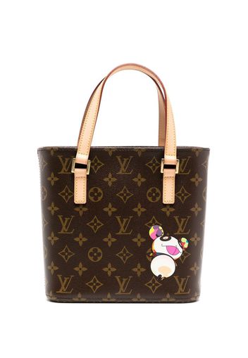 Louis Vuitton x Takashi Murakami 2004 pre-owned PM Vavin Handtasche - Braun