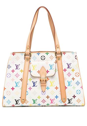 Louis Vuitton x Takashi Murakami 2006 pre-owned Aurelia MM Handtasche - Weiß