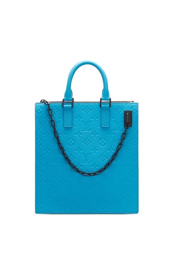 Louis Vuitton 2019 pre-owned Monogram Taurillon Sac Plat tote bag - Blau