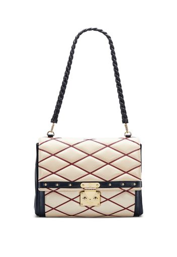 Louis Vuitton 2014 pre-owned Malletage flap shoulder bag - Nude